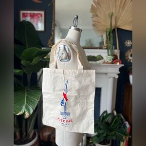 Sezane cotton tote Piscine
